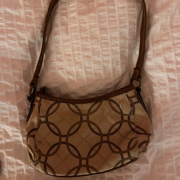 Stylish Denim, Maroon, and Tan Women's Bag Set - Picture 5 of 7